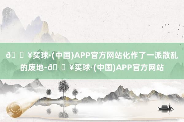 🔥买球·(中国)APP官方网站化作了一派散乱的废地-🔥买球·(中国)APP官方网站